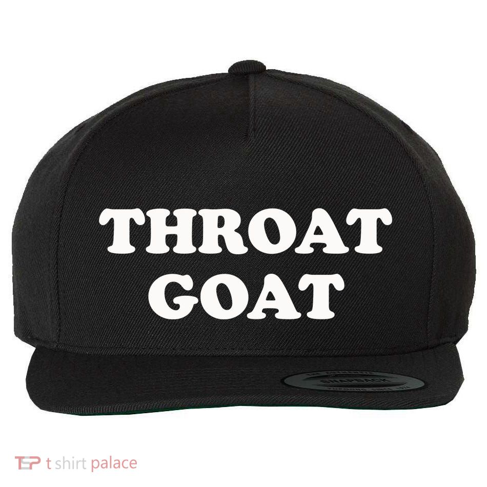 Throat Goat Wool Snapback Cap
