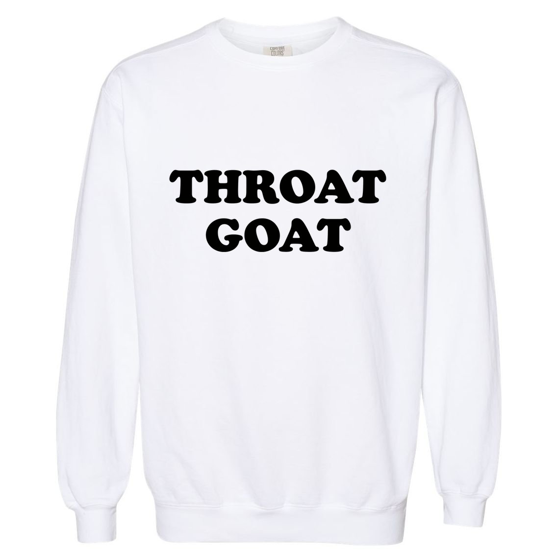 Throat Goat Garment-Dyed Sweatshirt