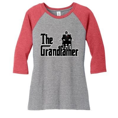 The Grandfather Women's Tri-Blend 3/4-Sleeve Raglan Shirt