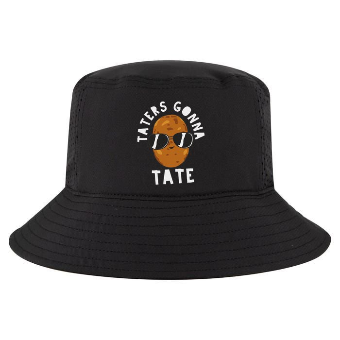 Taters Gonna Tate Funny Potato Tater Tot Foodie Cool Comfort Performance Bucket Hat