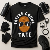 Taters Gonna Tate Funny Potato Tater Tot Foodie Cooling Performance Crew T-Shirt