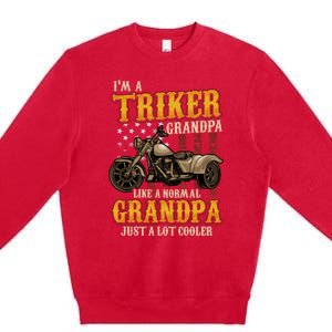 Triker Grandpa Trike Premium Crewneck Sweatshirt