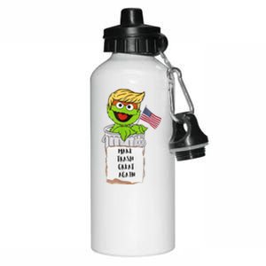 Trump Garbage Aluminum Water Bottle