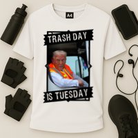 Trump Garbage Truck Trash Day Is Tuesday Cooling Performance Crew T-Shirt