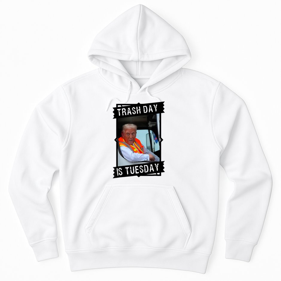 Trump Garbage Truck Trash Day Is Tuesday Hoodie