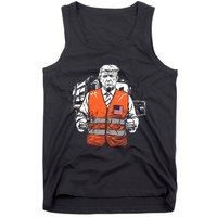 Trump Garbage Truck Vest Tank Top