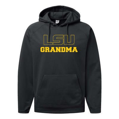 Tigers Grandma Performance Fleece Hoodie