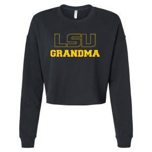 Tigers Grandma Cropped Pullover Crew