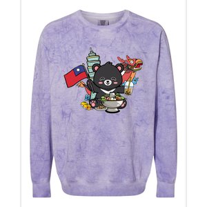 Taiwan Gift Colorblast Crewneck Sweatshirt