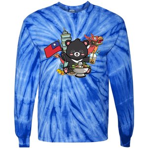 Taiwan Gift Tie-Dye Long Sleeve Shirt