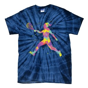 Tennis Girl Tie-Dye T-Shirt