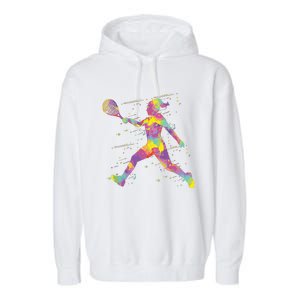 Tennis Girl Garment-Dyed Fleece Hoodie