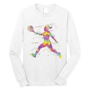 Tennis Girl Long Sleeve Shirt