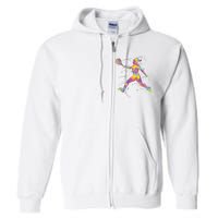 Tennis Girl Full Zip Hoodie