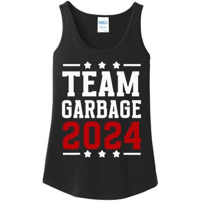 Team Garbage Trump 2024 Vote Trump Team Garbage 2024 Ladies Essential Tank