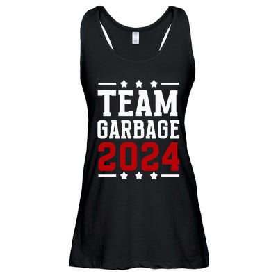 Team Garbage Trump 2024 Vote Trump Team Garbage 2024 Ladies Essential Flowy Tank