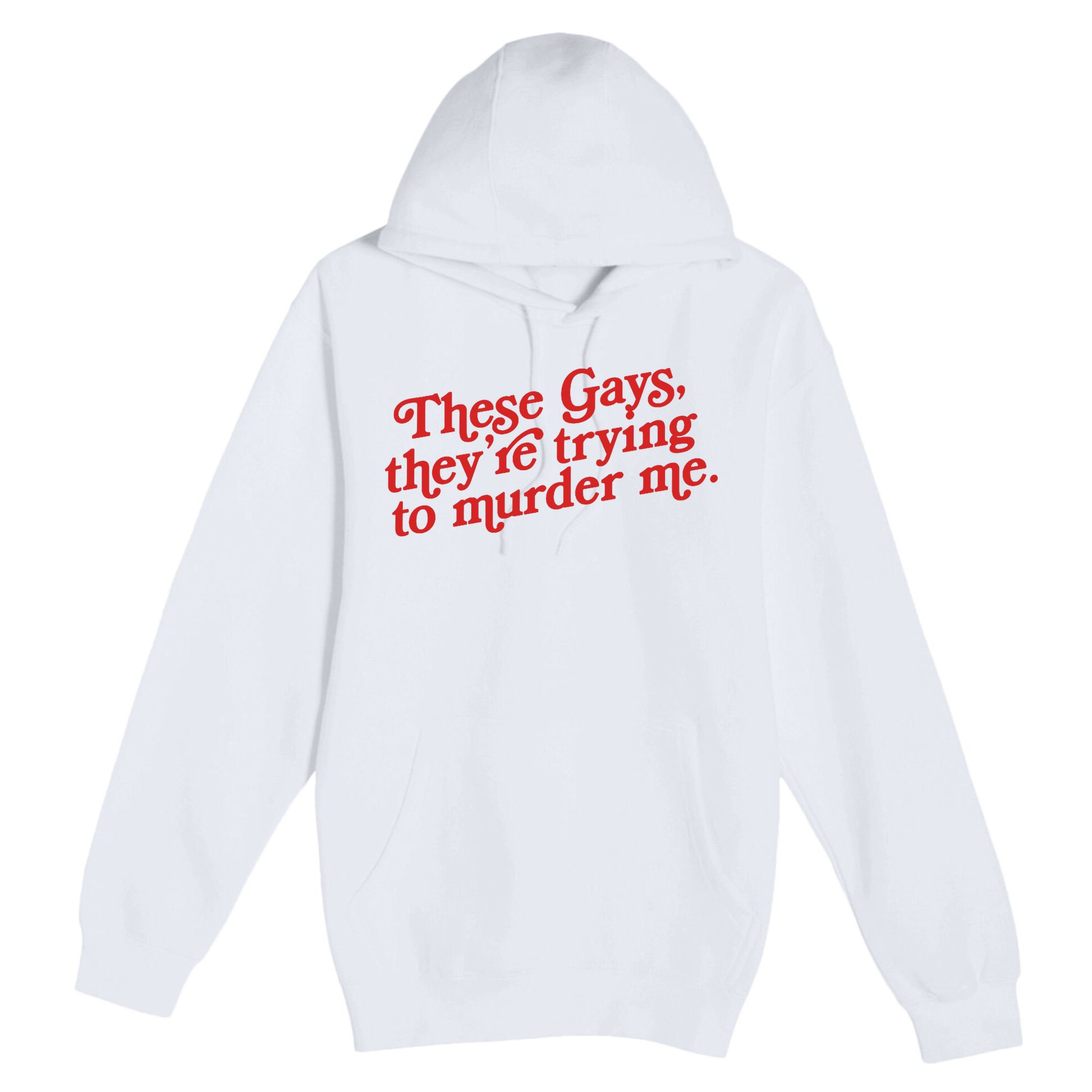 These Gays They're Trying To Murder Me The White Lotus Premium Pullover Hoodie
