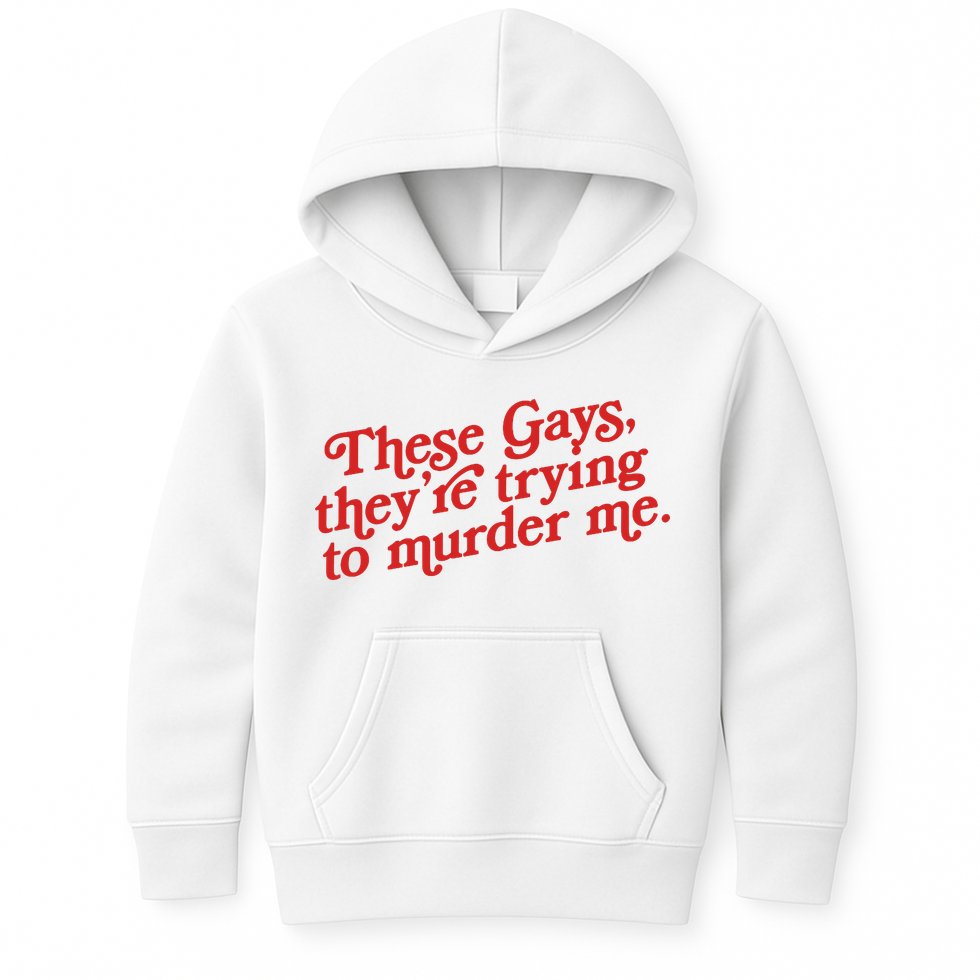 These Gays They're Trying To Murder Me The White Lotus Kids Hoodie