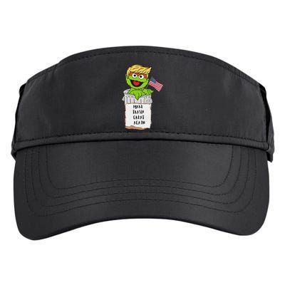 Trump Garbage Adult Drive Performance Visor