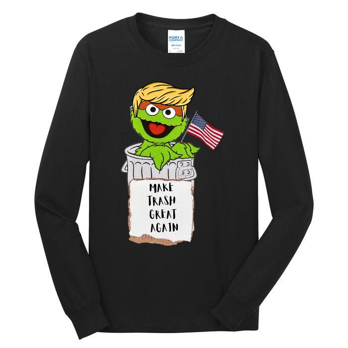 Trump Garbage Tall Long Sleeve T-Shirt