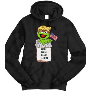 Trump Garbage Tie Dye Hoodie