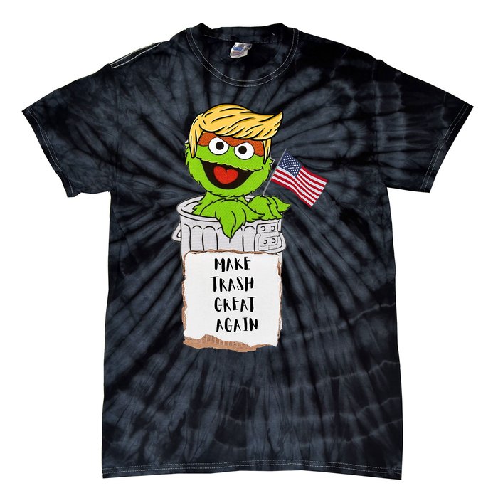 Trump Garbage Tie-Dye T-Shirt