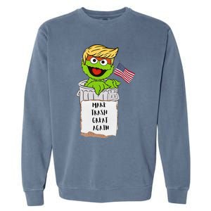 Trump Garbage Garment-Dyed Sweatshirt