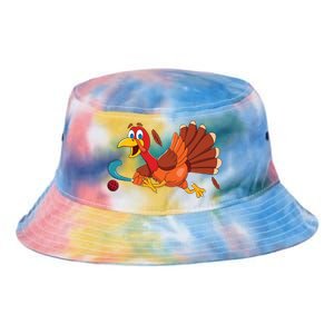 Thanks Giving Turkey Scoring Sports Field Hockey Player Gift Tie Dye Newport Bucket Hat