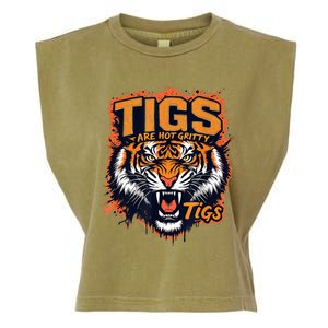 Tigers Gritty Tigs Gritty Tigers Garment-Dyed Women's Muscle Tee