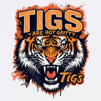 Tigers Gritty Tigs Gritty Tigers Adult Drive Performance Visor