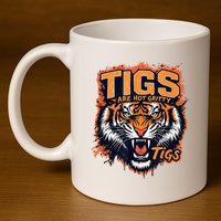 Tigers Gritty Tigs Gritty Tigers 11oz C Handle Ceramic Mug
