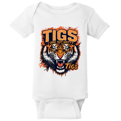 Tigers Gritty Tigs Gritty Tigers Baby Bodysuit