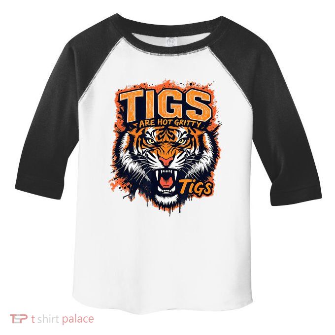Tigers Gritty Tigs Gritty Tigers Toddler Fine Jersey T-Shirt