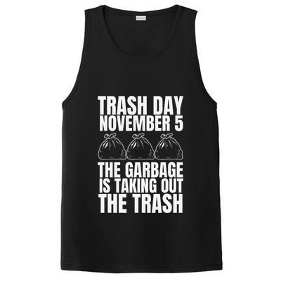 Trump Garbage Trash Day November 5 Garbage Taking Out Trash PosiCharge Competitor Tank