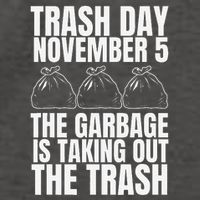 Trump Garbage Trash Day November 5 Garbage Taking Out Trash Vector Backpack