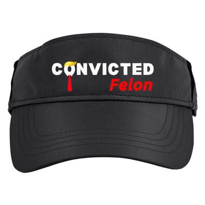 Trump Guilty Trump Mugshot Prison Adult Drive Performance Visor