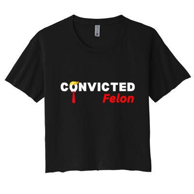 Trump Guilty Trump Mugshot Prison Crop Top