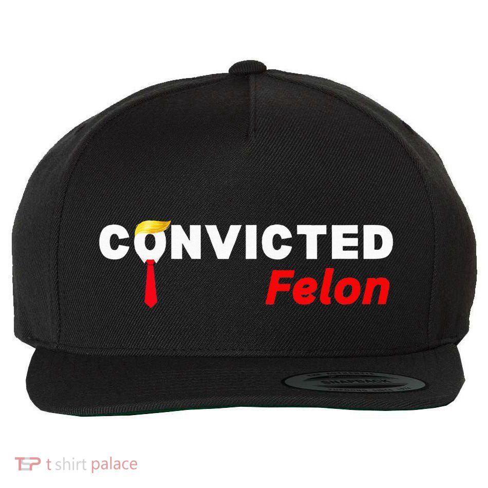 Trump Guilty Trump Mugshot Prison Wool Snapback Cap