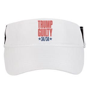 Trump Guilty Trump Convicted Adult Drive Performance Visor