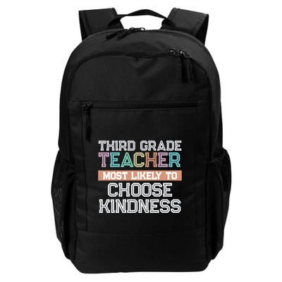 Third Grade Teacher Most Likely To Choose Kind Backpack