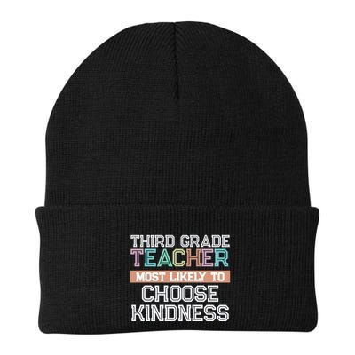 Third Grade Teacher Most Likely To Choose Kind Beanie