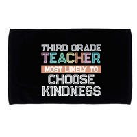 Third Grade Teacher Most Likely To Choose Kind Microfiber Hand Towel