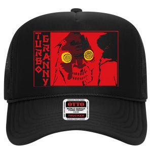 Turbo Granny High Crown Mesh Back Trucker Hat