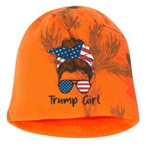 Trump Girl | Trump 2024 Election Gifts Kati - Camo Knit Beanie