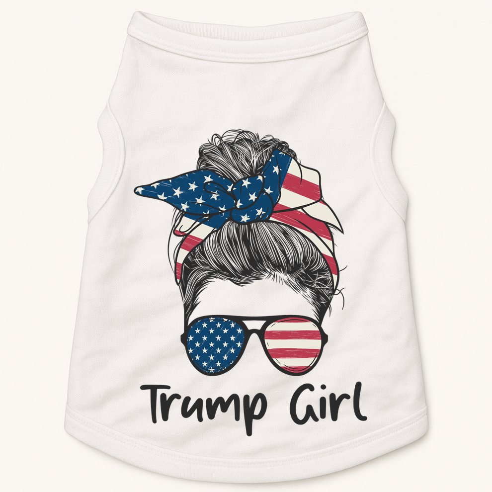 Trump Girl | Trump 2024 Election Gifts Doggie Tank