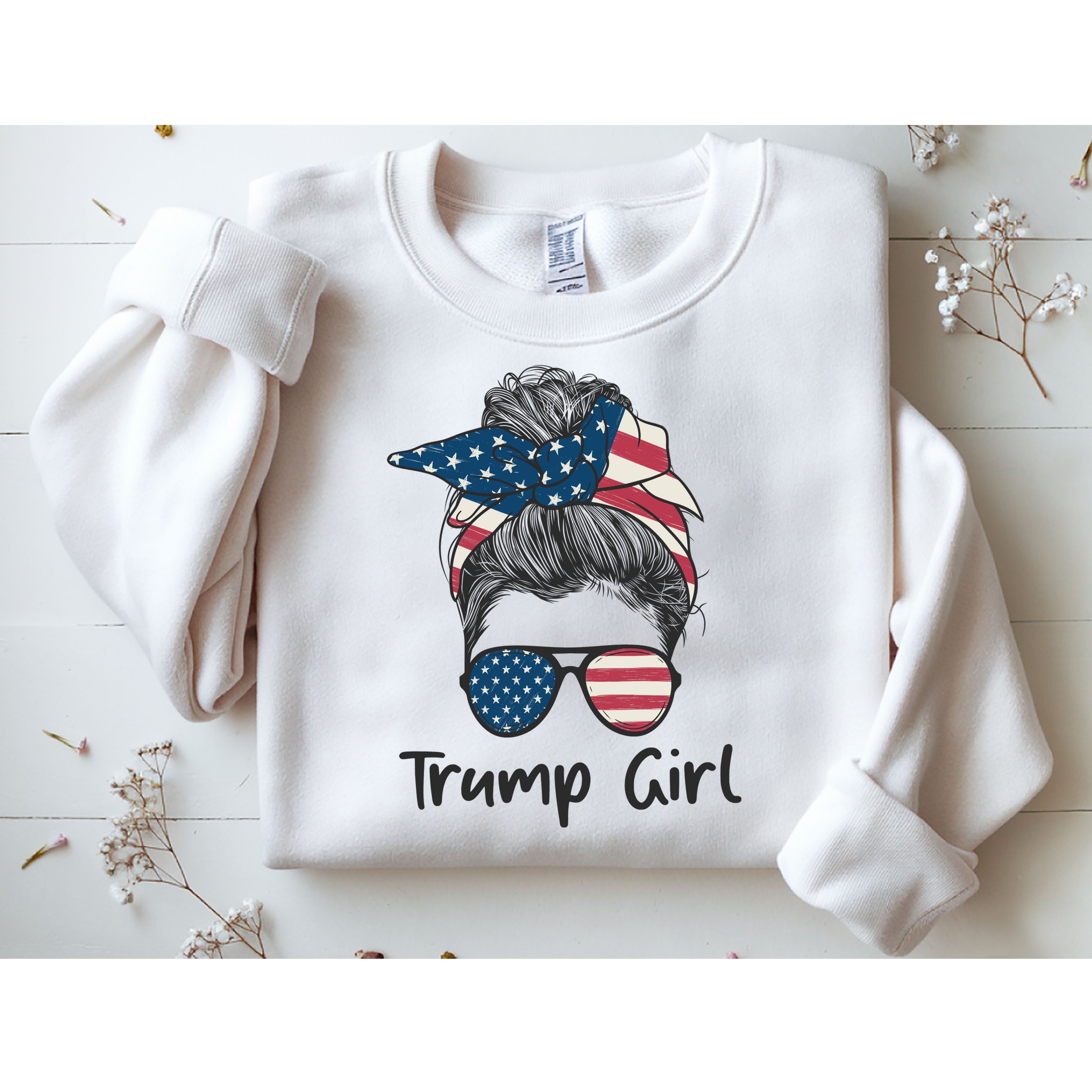 Trump Girl | Trump 2024 Election Gifts Sweatshirt