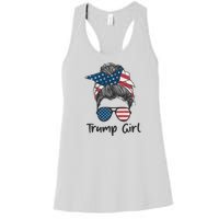 Trump Girl | Trump 2024 Election Gifts Women's Racerback Tank