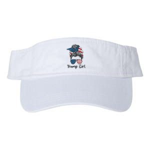 Trump Girl | Trump 2024 Election Gifts Valucap Bio-Washed Visor