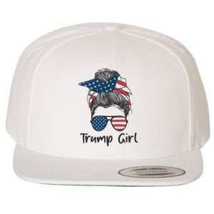 Trump Girl | Trump 2024 Election Gifts Wool Snapback Cap