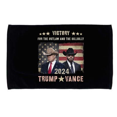 Thank God Trump Vance Victory We Won Inauguration Souvenir Microfiber Hand Towel